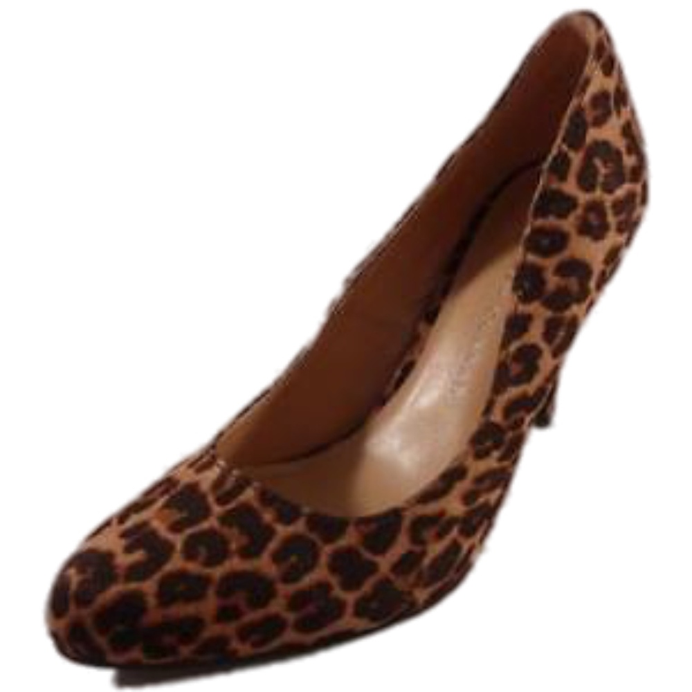 LC Lauren Conrad Leopard High Heel Shoes NWT - Picture 6 of 7